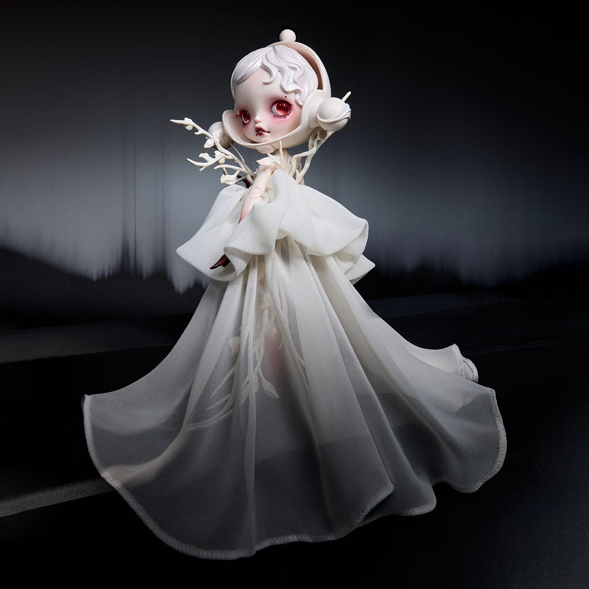 SKULLPANDA×GUOPEI 1/6 アクションフィギュア　スカルパンダ SKULLPANDA × GUO PEI 1/6 アクションフィギュア | ポップマート