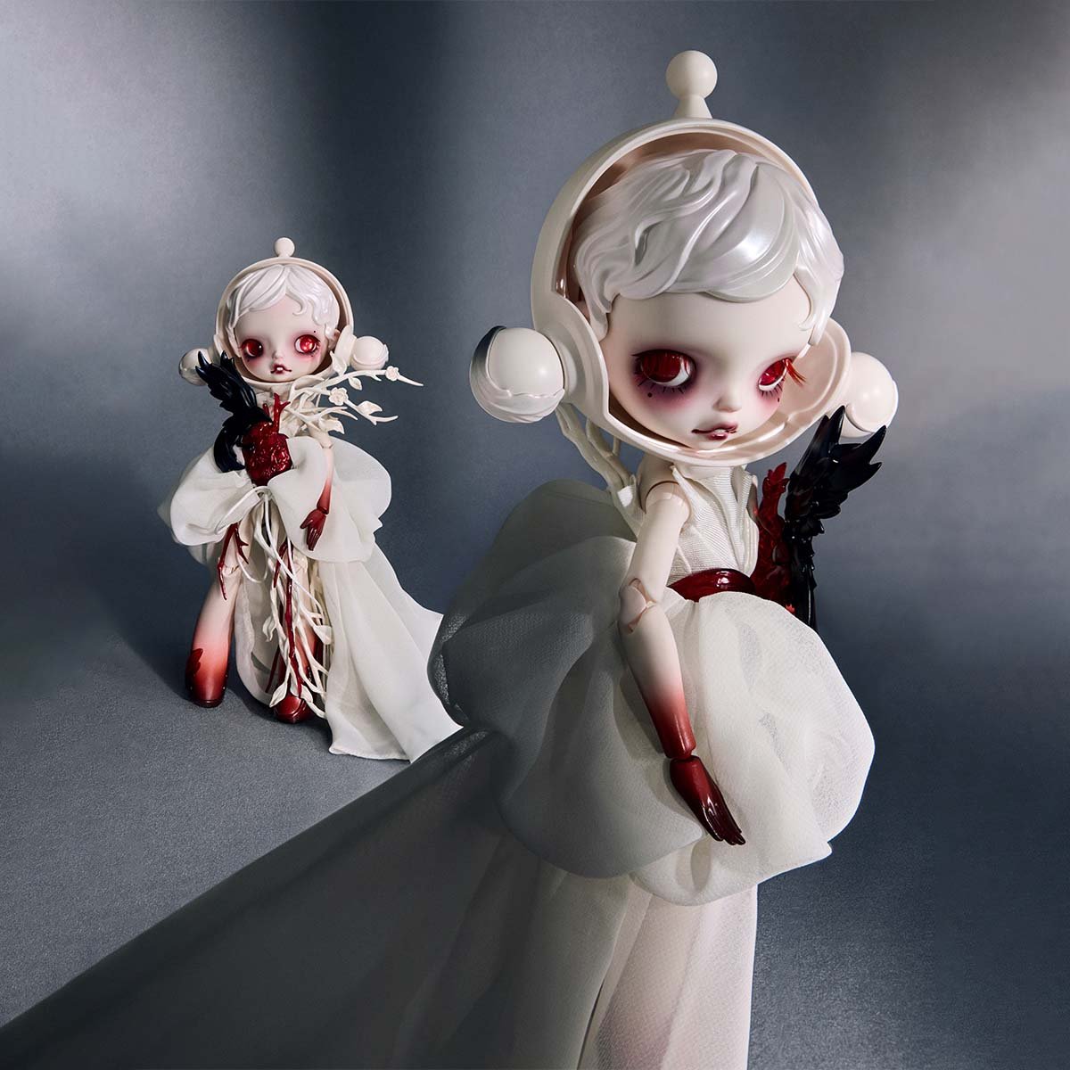 SKULLPANDA×GUOPEI 1/6アクションフィギュアスカルパンダ SKULLPANDA × GUO PEI 1/6 アクションフィギュア | ポップマート