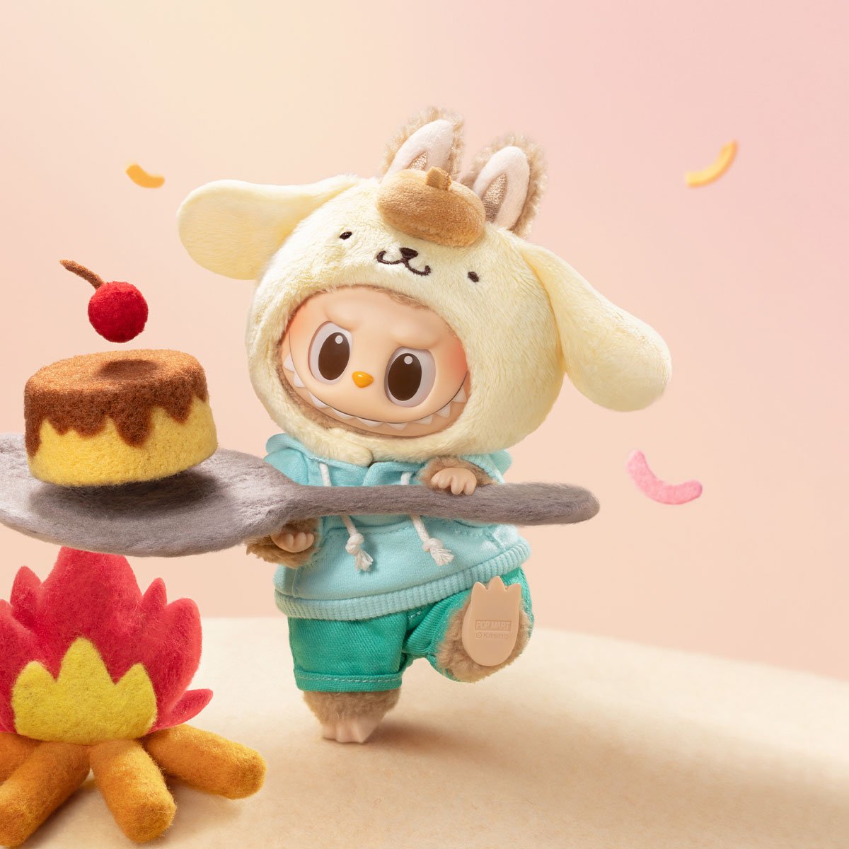 THE MONSTERS × Sanrio Characters ぬいぐるみキーホルダー｜ポップマート