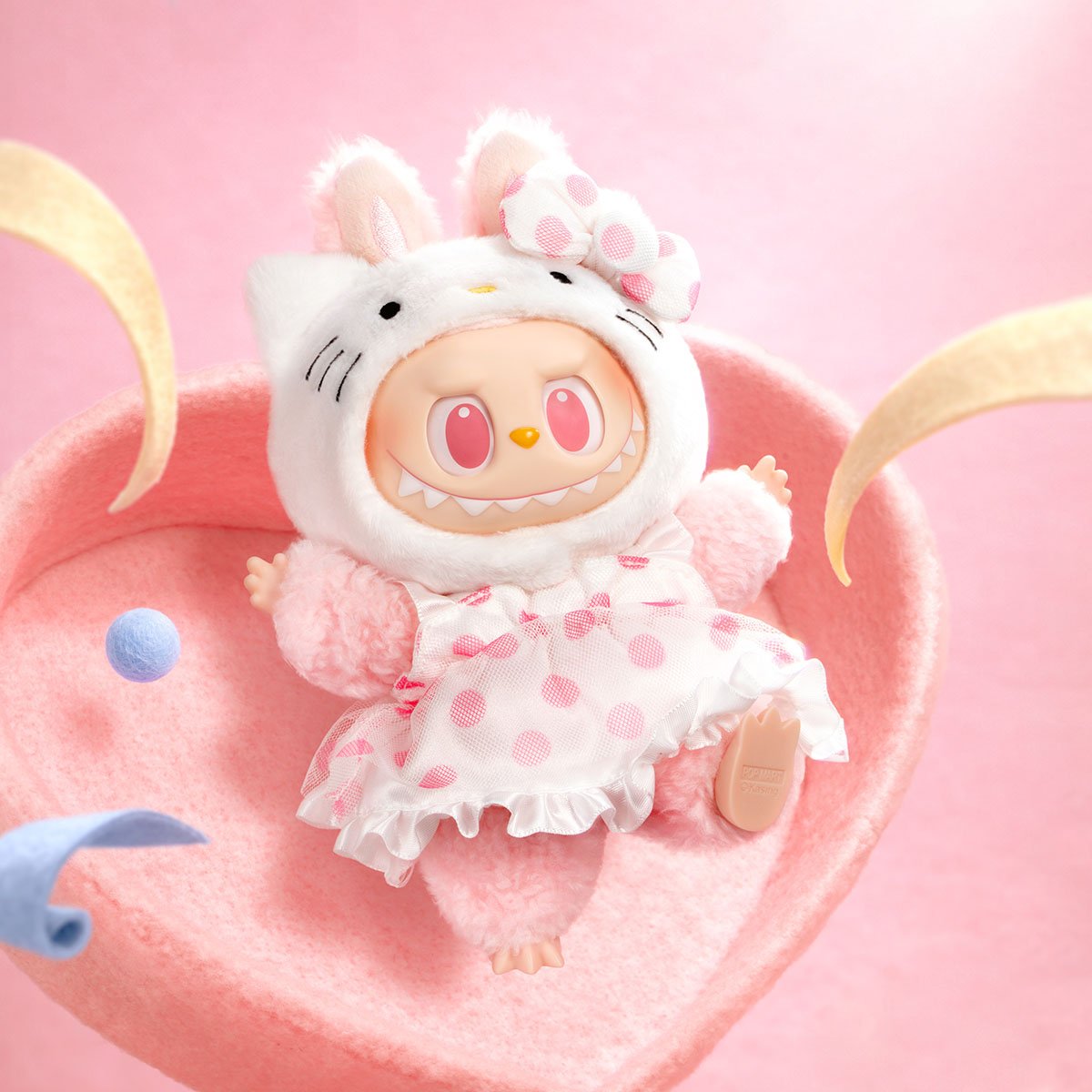 THE MONSTERS × Sanrio Characters ぬいぐるみキーホルダー｜ポップマート