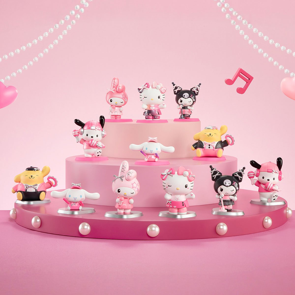 Sanrio characters Pink Party シリーズ | POP MART (Japan)