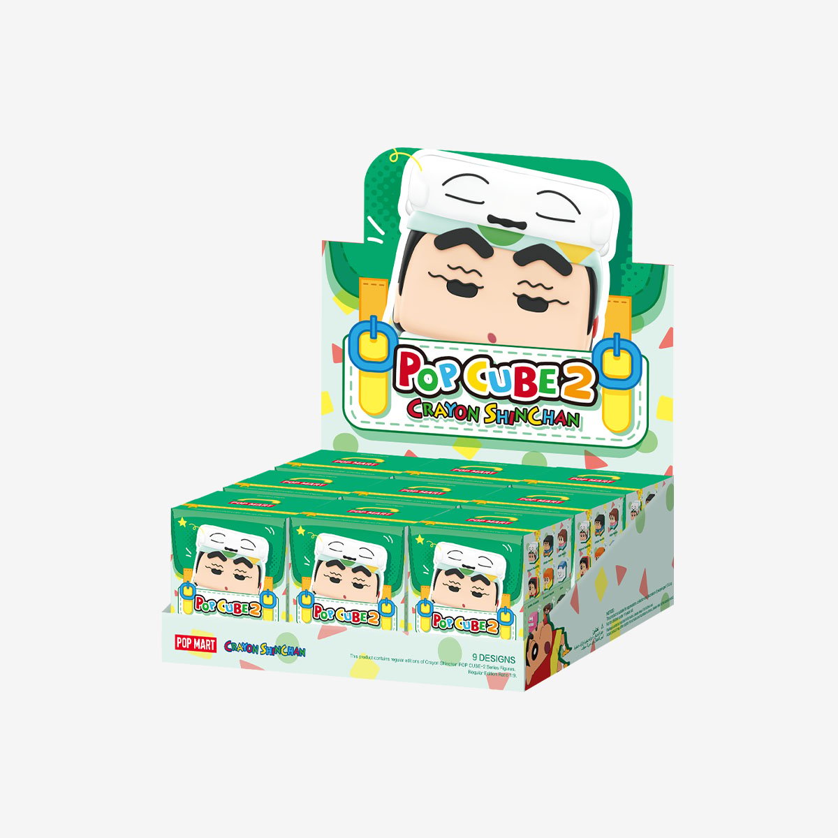 Crayon Shinchan POP CUBE-2 Series Figures | POP MART (Singapore)