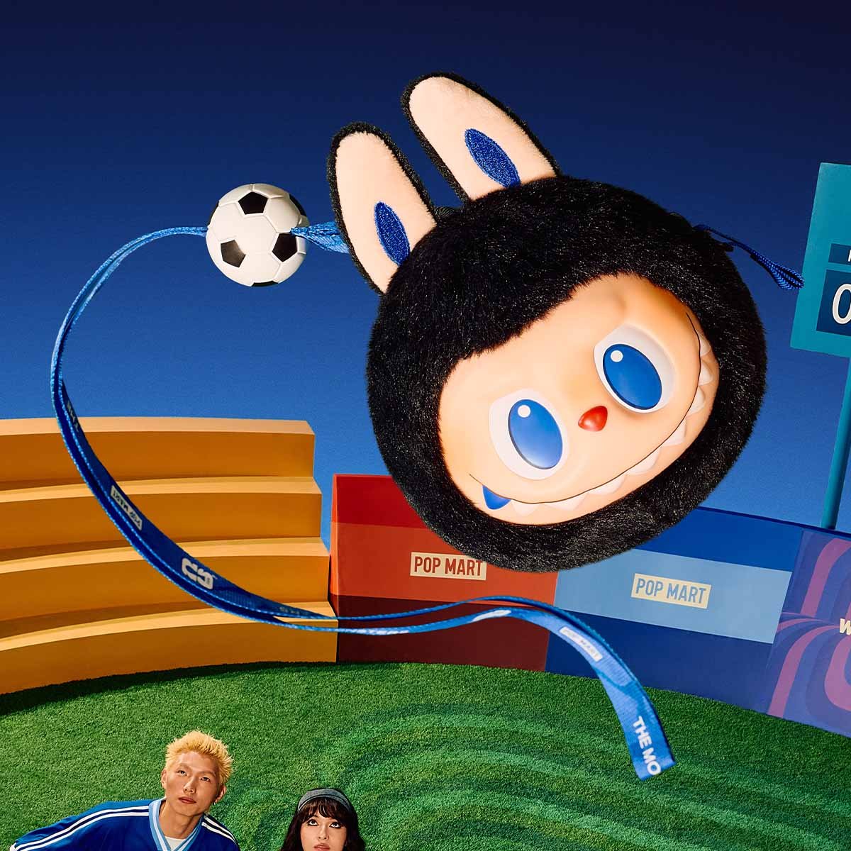 THE MONSTERS × FIFA ぬいぐるみペンダント 3点セット THE MONSTERS × FIFA SERIES-Vinyl Plush Pendant | POP MART (Singapore)