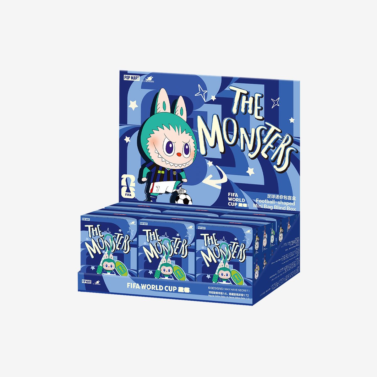 THE MONSTERS × FIFA SERIES - Football-shaped Mini Bag Blind Box