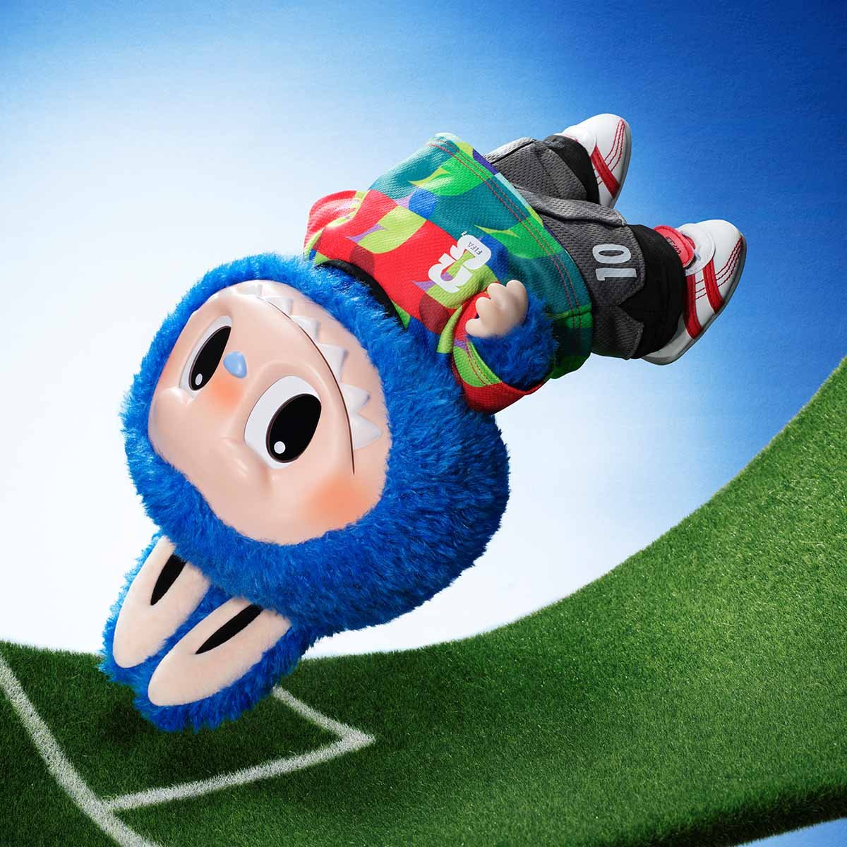 POP MART THE MONSTERS FIFA ワールドカップ THE MONSTERS × FIFA SERIES-Catch the Win Vinyl Plush Doll | POP