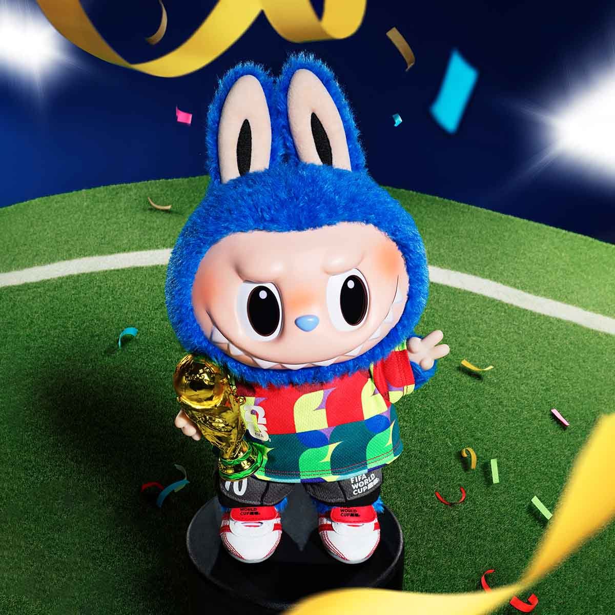 THE MONSTERS × FIFA SERIES-Catch the Win Vinyl Plush Doll | POP