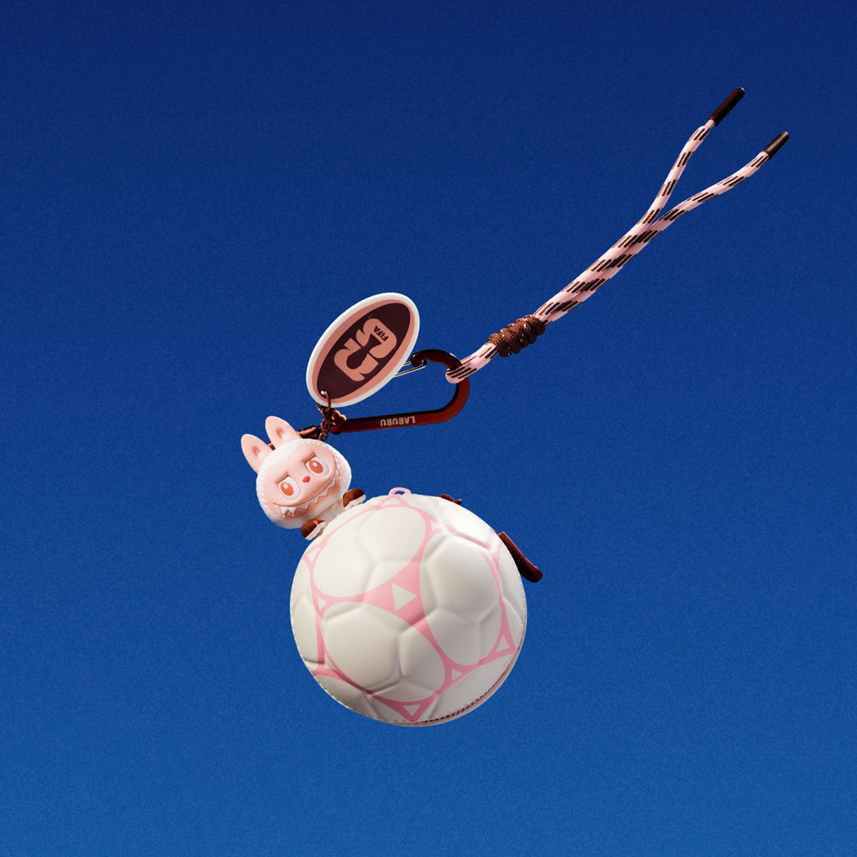 POP MART LABUBU サッカーボール型ポーチ ストラップ THE MONSTERS × FIFA サッカーミニバッグ | ポップマート