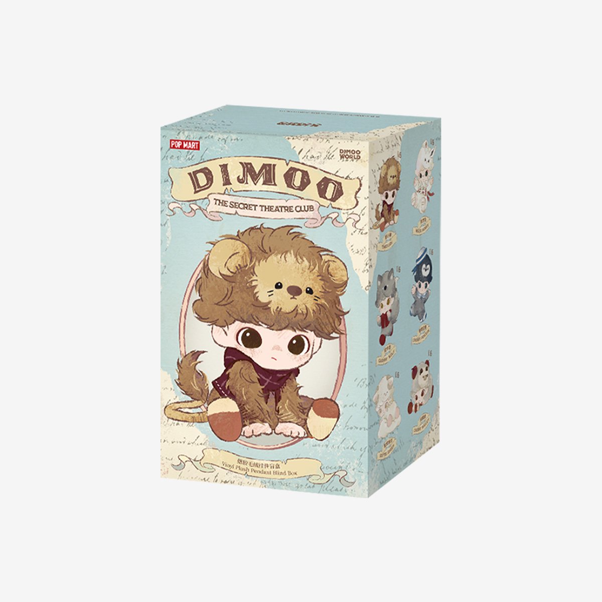 【完全未開封】DIMOO Secret Theatre Club シリーズ DIMOO The Secret Theatre Club Series-Vinyl Plush Pendant Blind Box