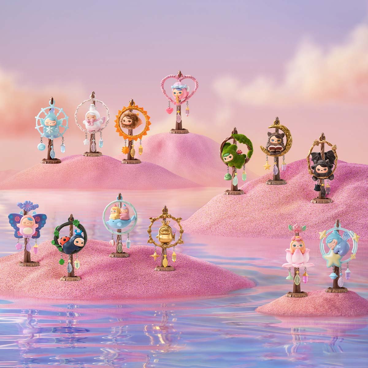 日*4様 POPMART 12個セット FIG] (BOX)PUCKY 十二星座シリーズ 完成