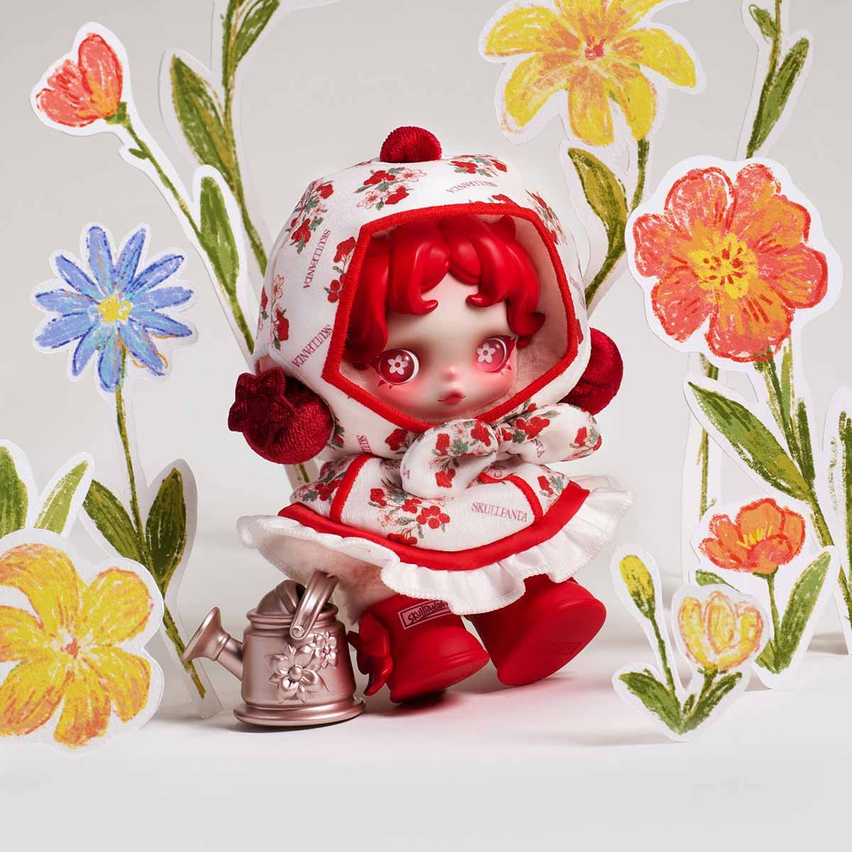 SKULLPANDA Amid Flowers ＆馬力全開シークレット２点セット SKULLPANDA Amid Flowers ぬいぐるみペンダント | ポップマート