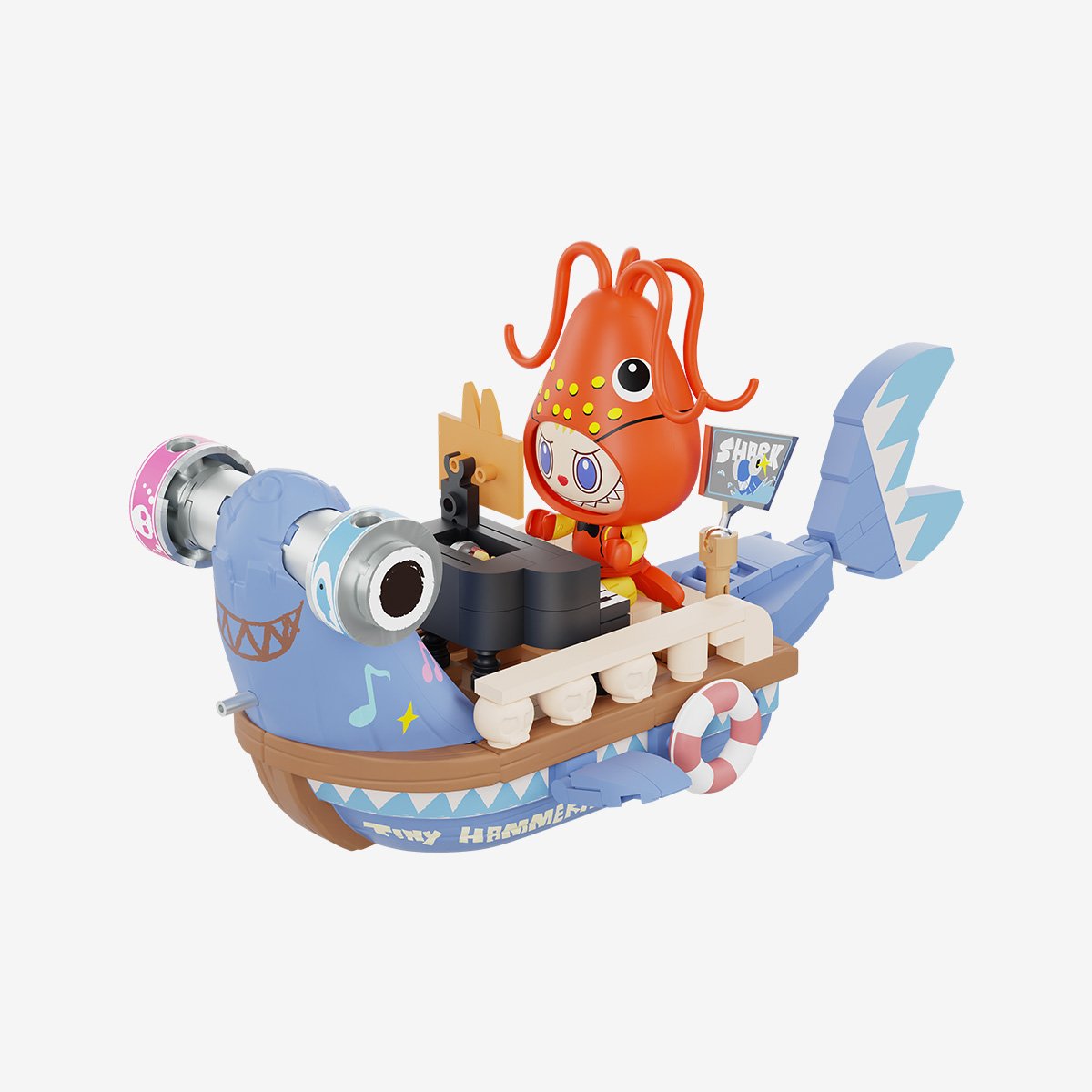 THE MONSTERS Chasing Mermaids シリーズ ブロックフィギュア | POP