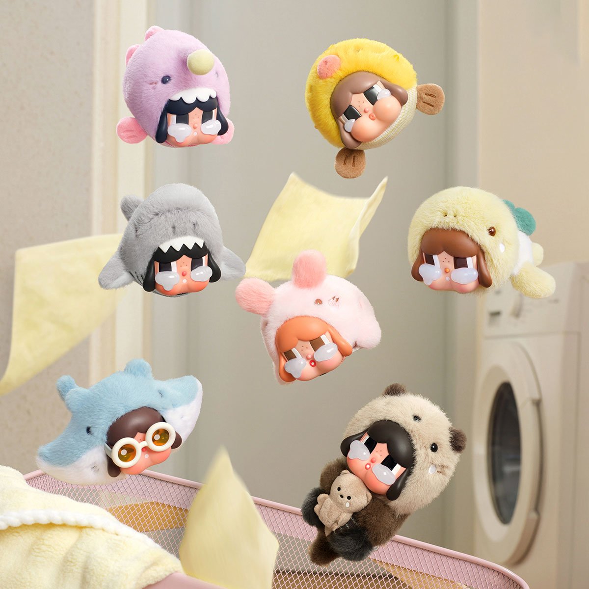 CRYBABY Cry Me An Ocean シリーズぬいぐるみペンダント CRYBABY Cry Me An Ocean シリーズ ぬいぐるみペンダント | POP MART