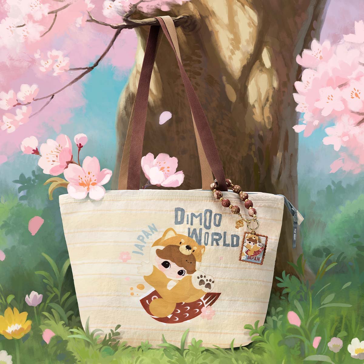 日本限定 GO AROUND WITH POP MART DIMOO GO AROUND WITH POP MART シリーズ 日本限定 DIMOO Mini Bag | POP