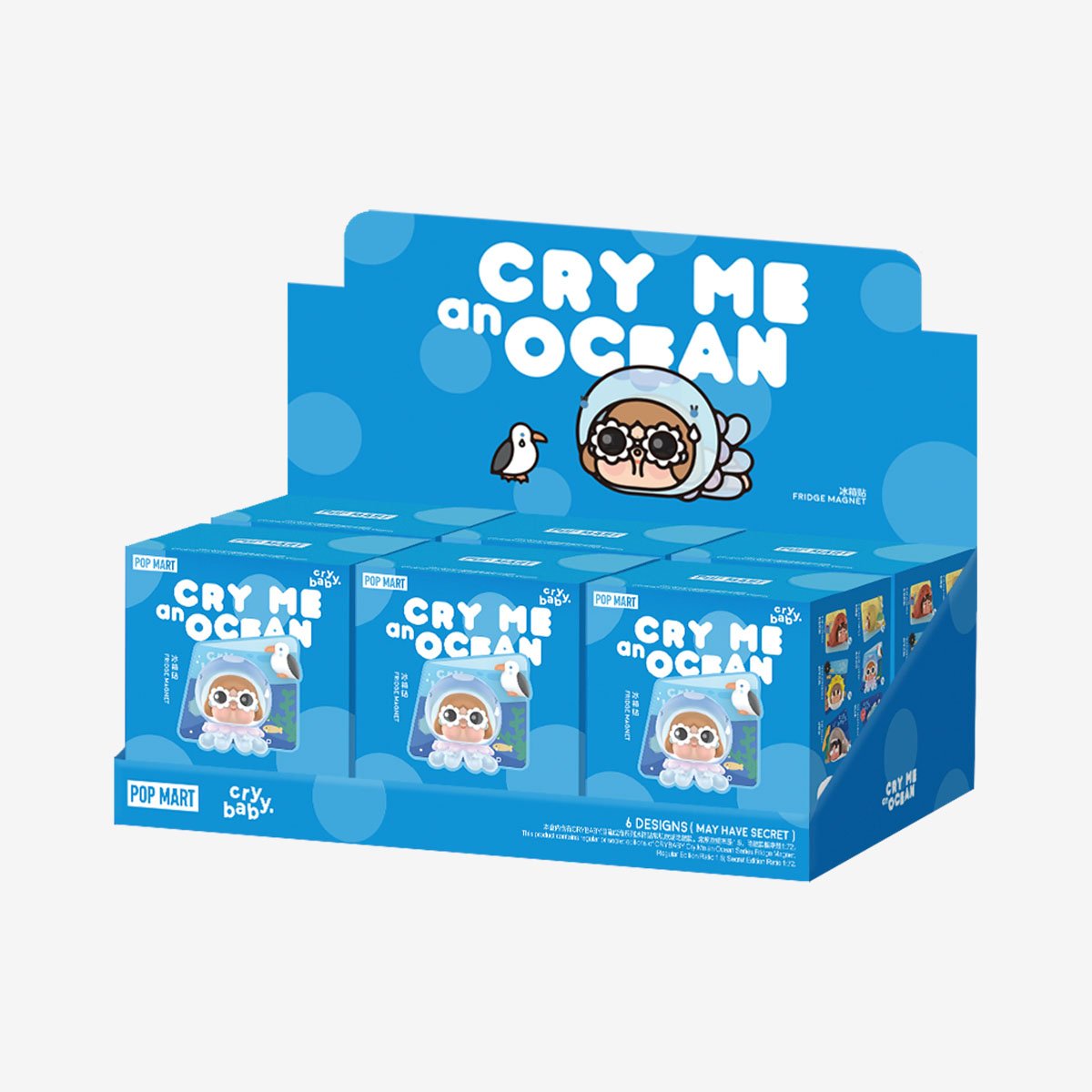 CRYBABY Cry Me an Ocean Series Fridge Magnet | POP MART (Singapore)