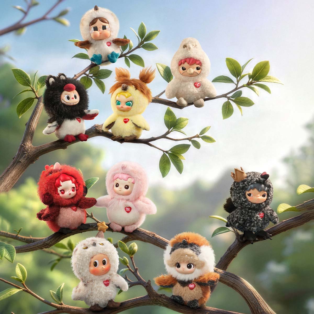 POP MART新品Dear Birdsシリーズぬいぐるみペンダント3点セット Dear Birds シリーズ ぬいぐるみペンダント | POP MART (Japan)