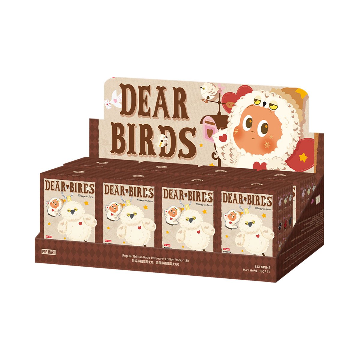 Dear Birds Series-Sachet Pendant Blind Box | POP MART (New Zealand) Dear Birds Series-Sachet Pendant Blind Box | POP MART (New Zealand)