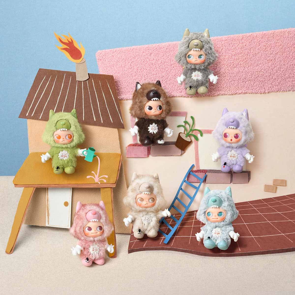 ZSIGA I'm Zsiga シリーズ ぬいぐるみペンダント | POP MART (Japan)