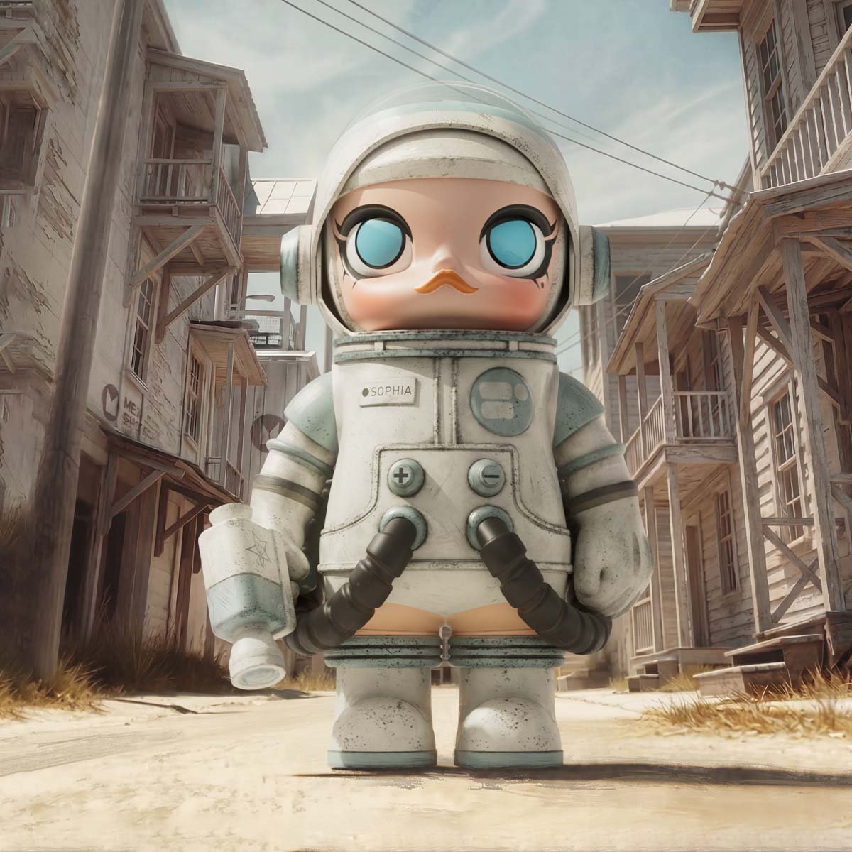 MEGA SPACE MOLLY 1000% Ashley Wood | ポップマート