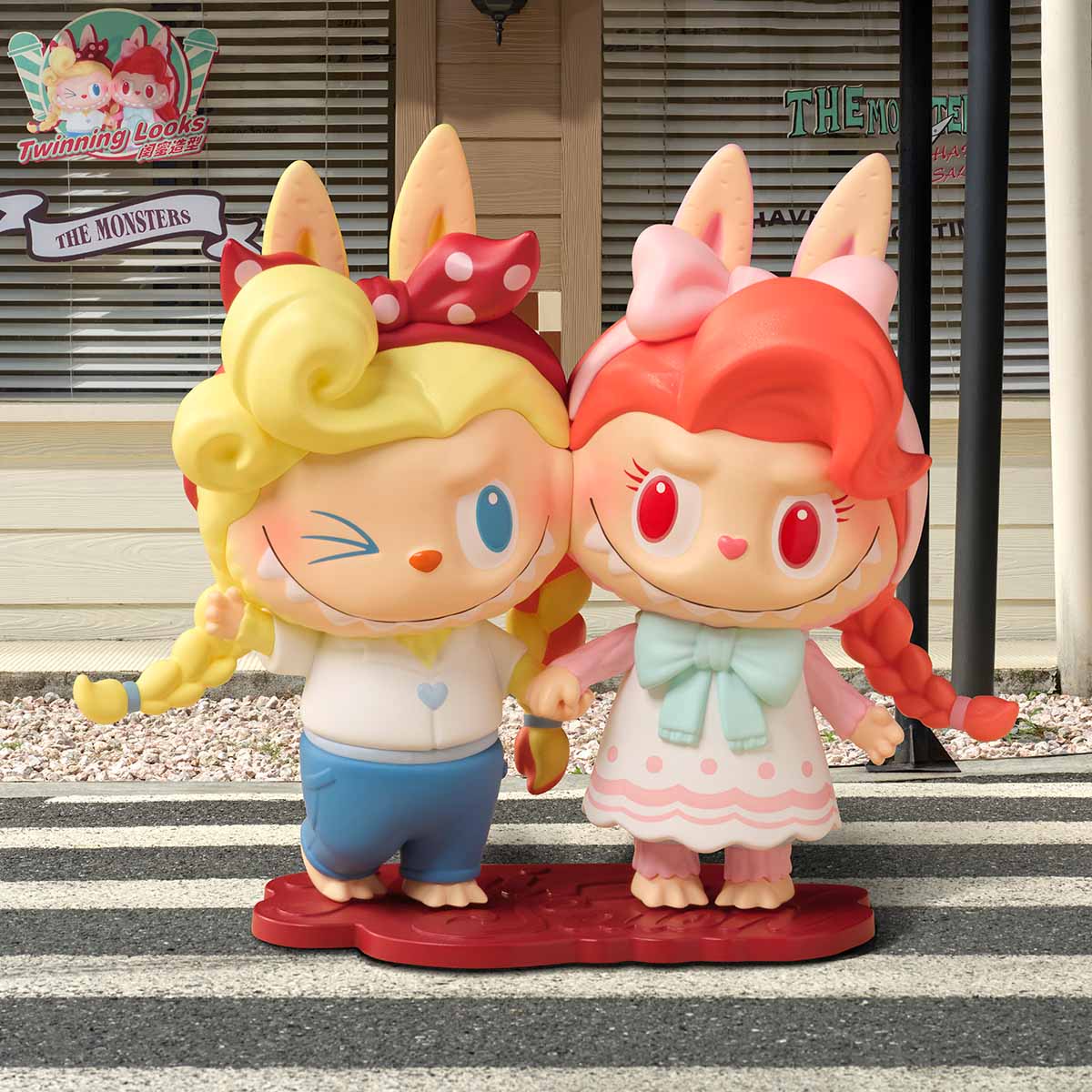POPMART THE MONSTERS ヘアサロン ぬいぐるみ 4種 THE MONSTERS ヘアサロン シリーズ | ポップマート