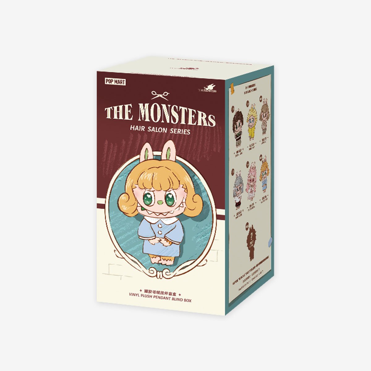 THE MONSTERS Hair Salon Series - Vinyl Plush Pendant Blind Box