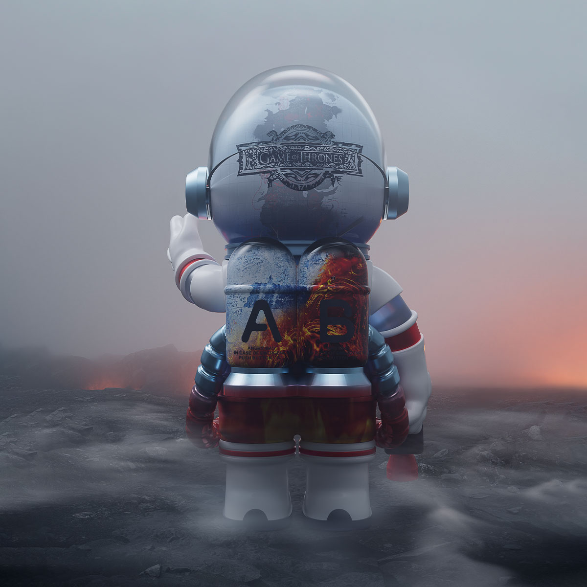 MEGA SPACE MOLLY 1000% Game of Thrones | POP MART (Japan)