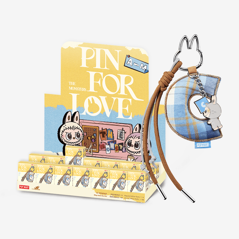 THE MONSTERS Pin for Love シリーズ アルファベットペンダント (A-M