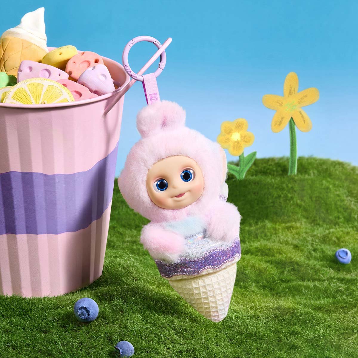 テレタビーズ アフタヌーンティー ダイアリー ぬいぐるみペンダント テレタビーズ アフタヌーンティー ダイアリー ぬいぐるみペンダント