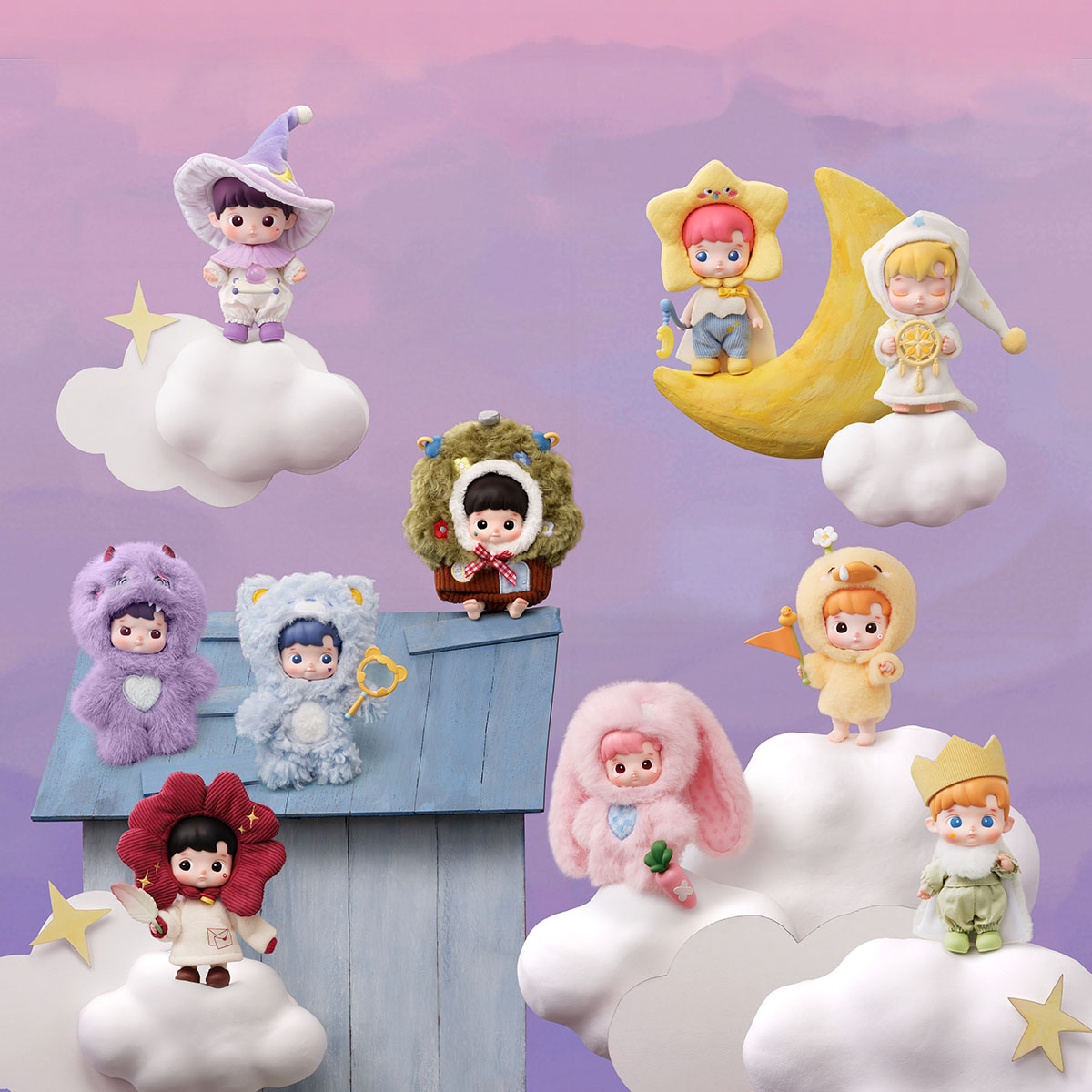HACIPUPU Enchanted Realm Talesミニフィギュア HACIPUPU Enchanted Realm Tales シリーズ ミニ アクションフィギュア