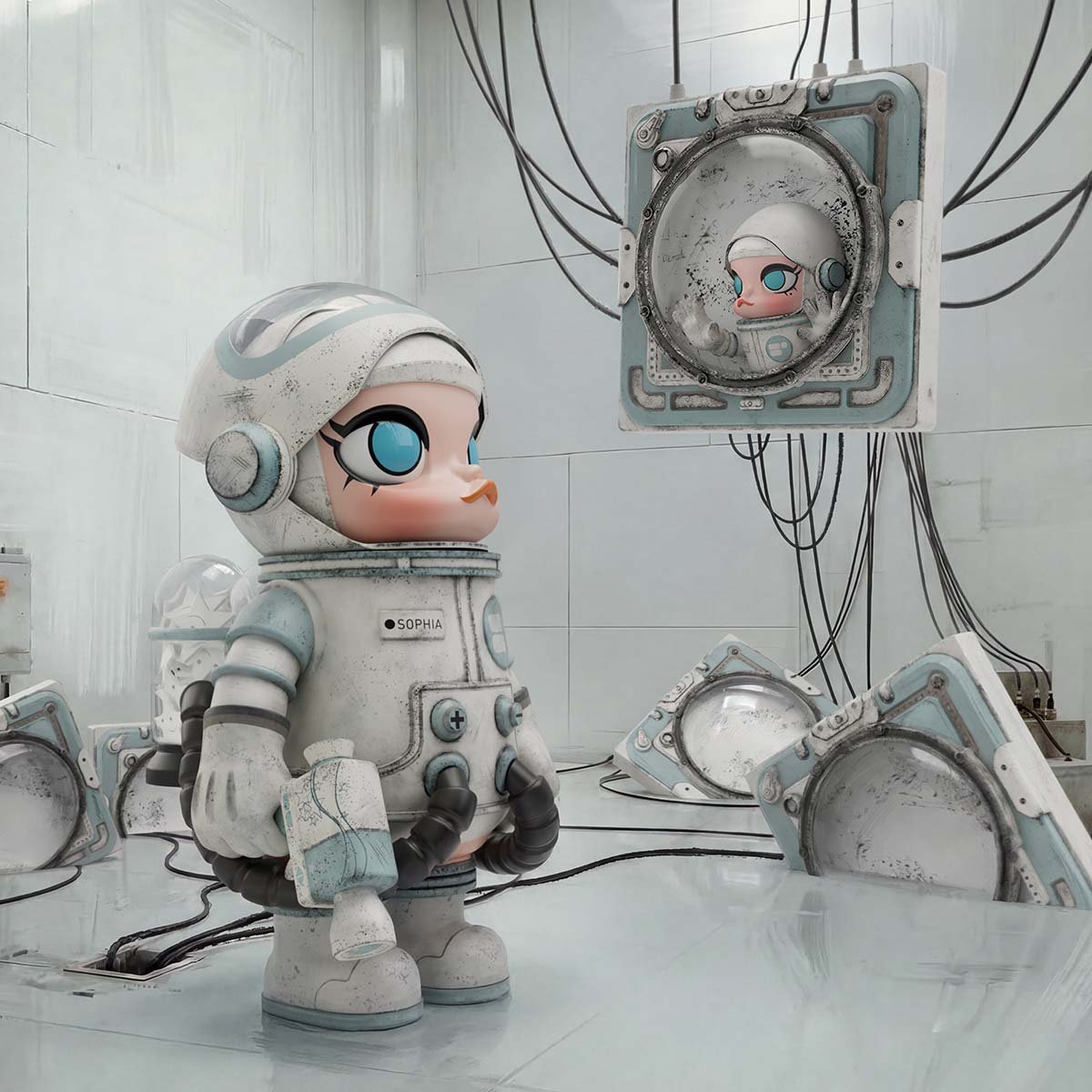 MEGA SPACE MOLLY 1000% Ashley Wood | ポップマート