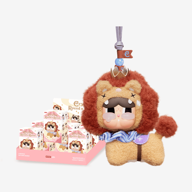 CRYBABY Crying Round n Round シリーズ ぬいぐるみキーホルダー