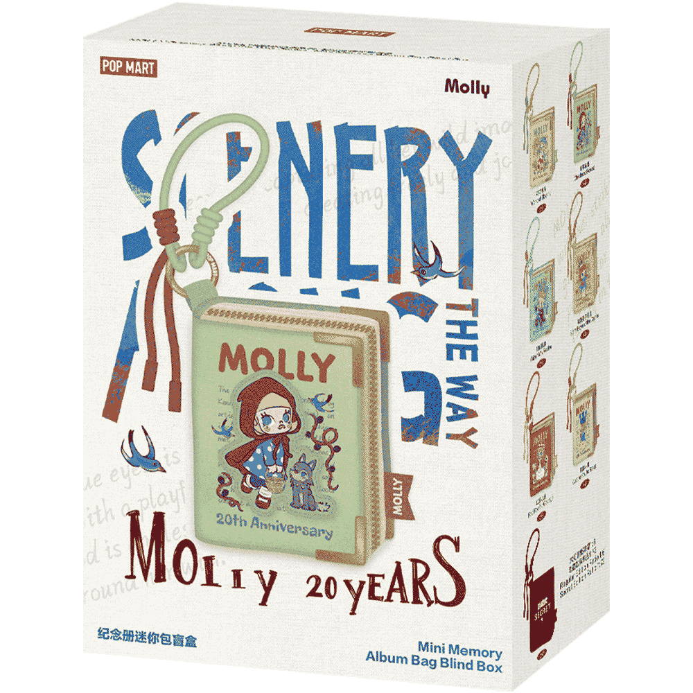 MOLLY Scenery Along the Way Series-Mini Memory Album Bag Blind Box