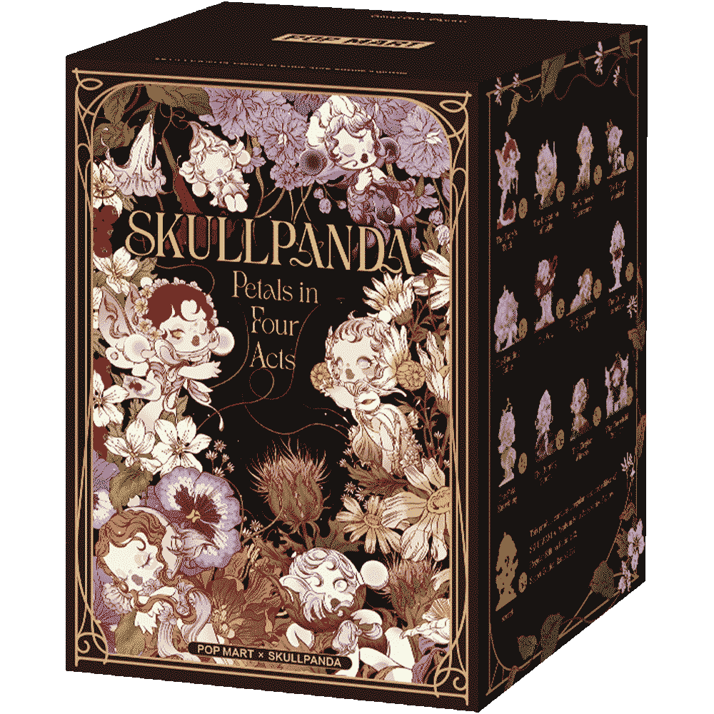 SKULLPANDA Petals in Four Acts Series Figures