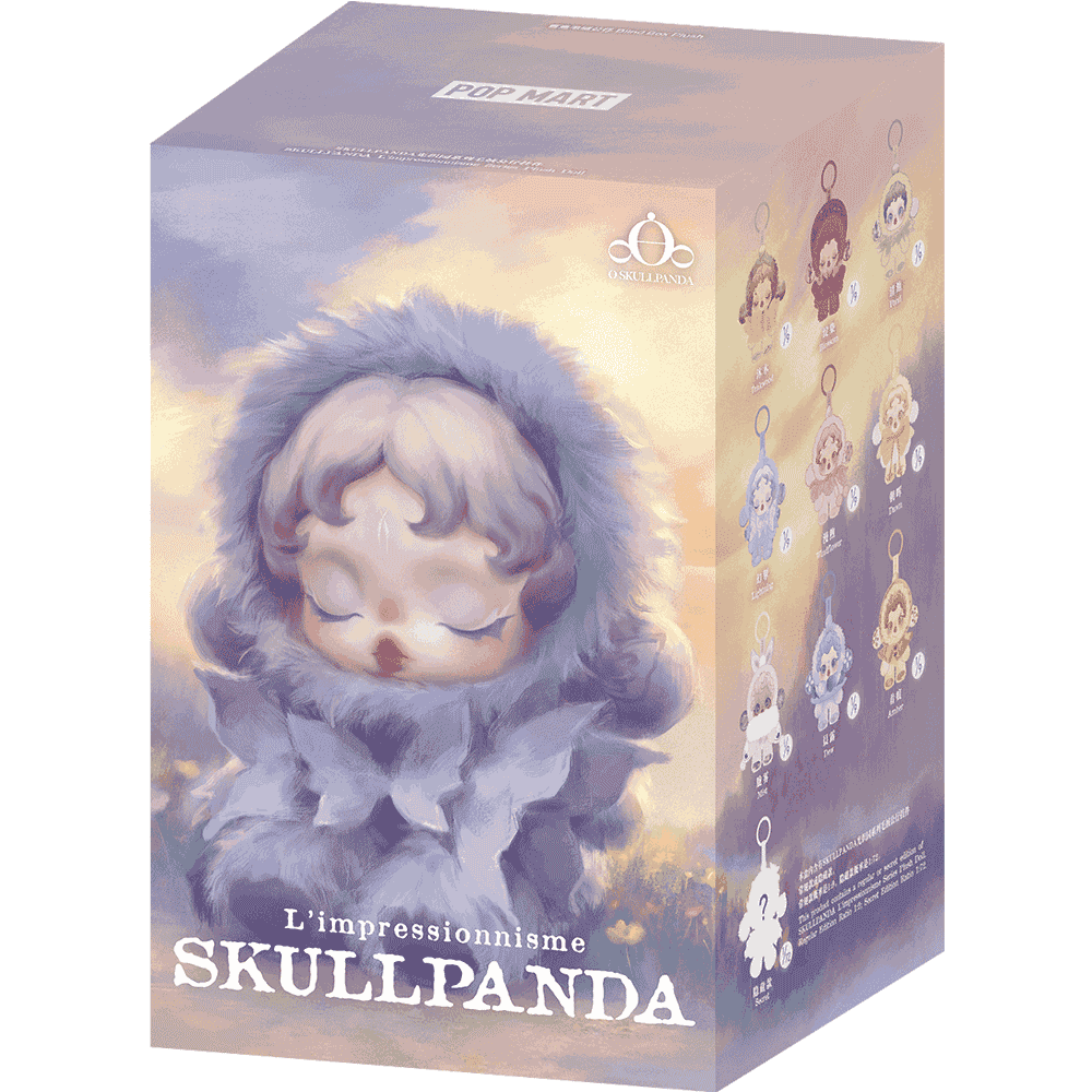 SKULLPANDA L’impressionnisme Series Plush Doll