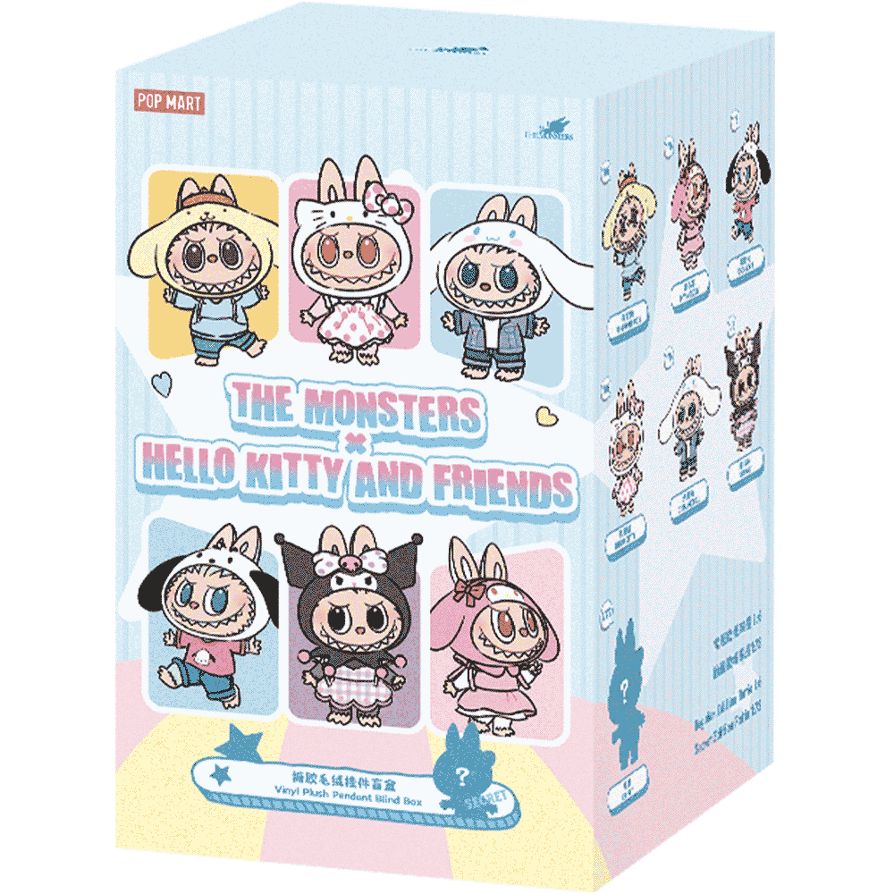 THE MONSTERS × Sanrio Characters ぬいぐるみペンダント