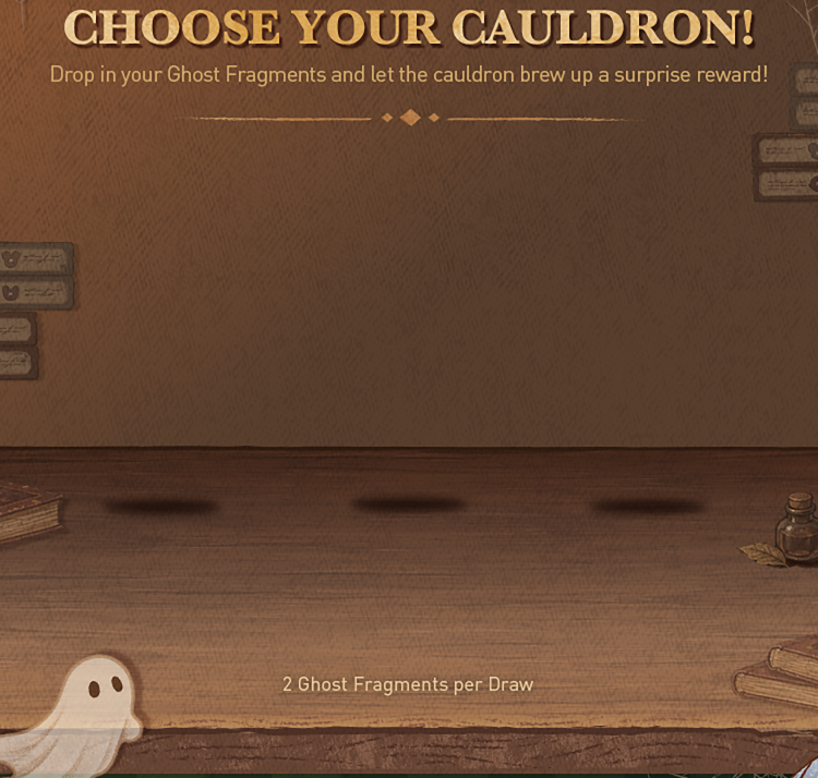 Choose your cauldron