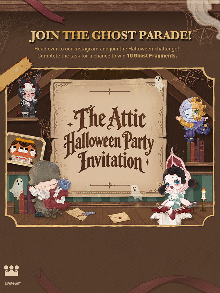 Join the ghost parade