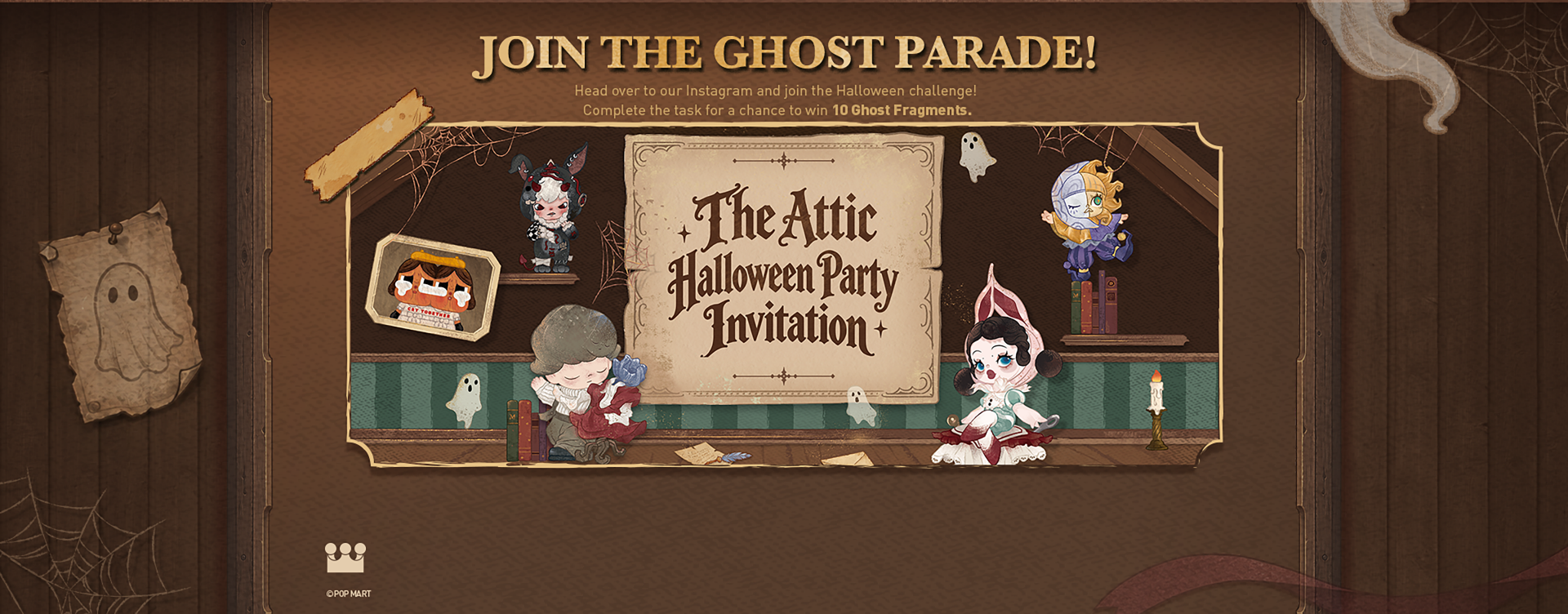 Join the ghost parade