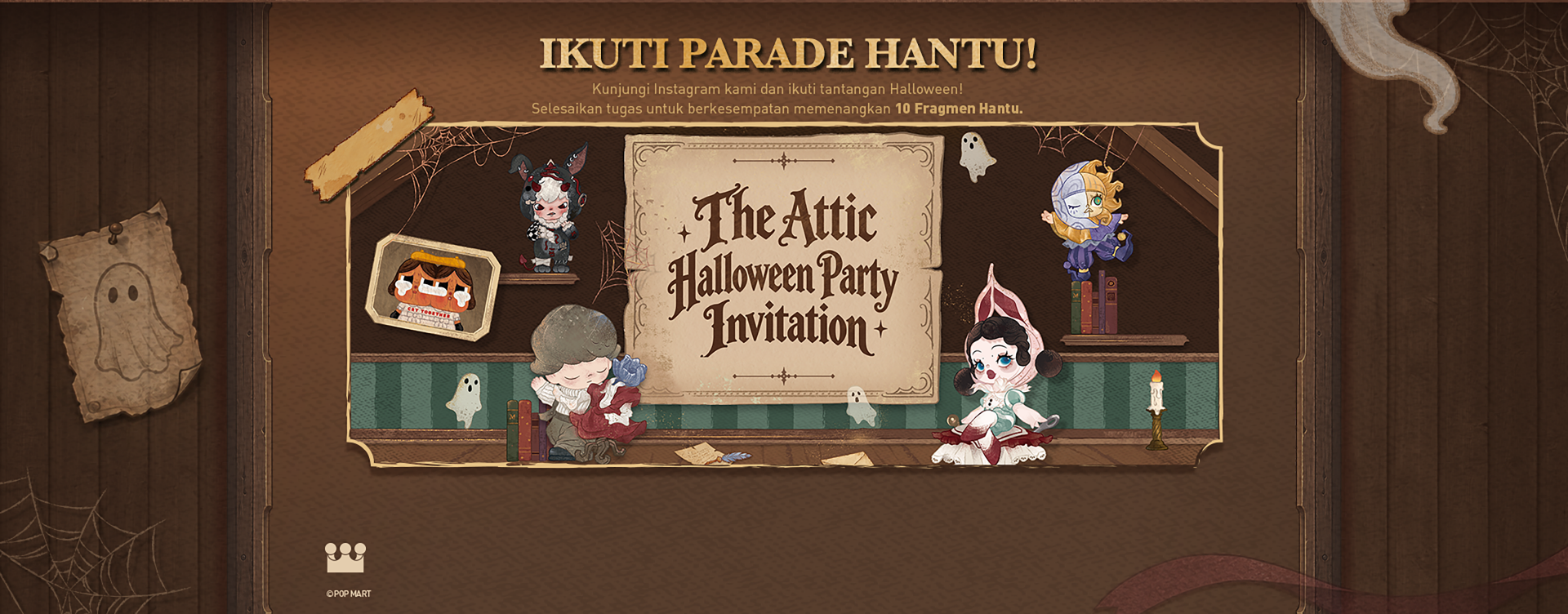 Join the ghost parade