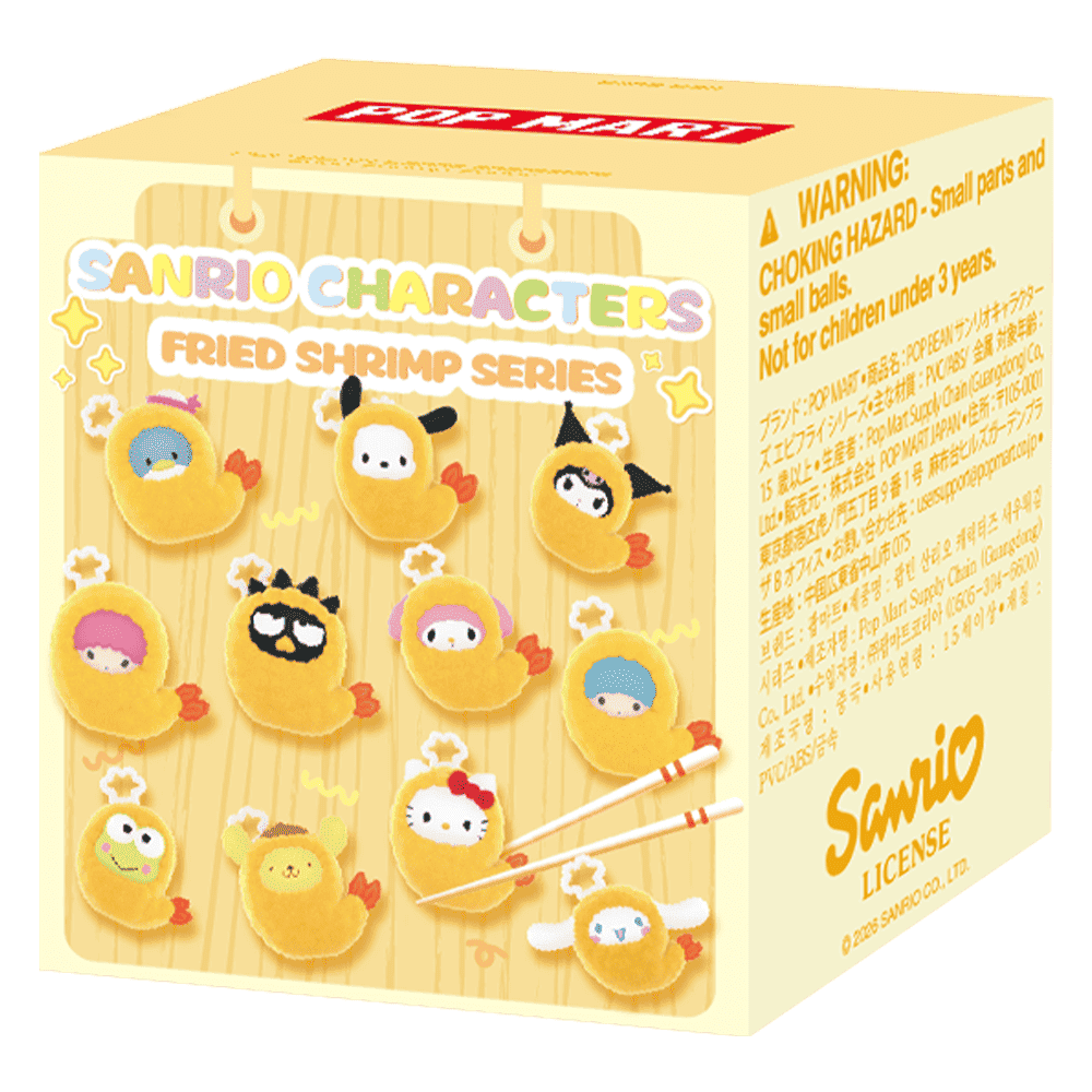 POP BEAN Sanrio characters Fried Shrimp Series