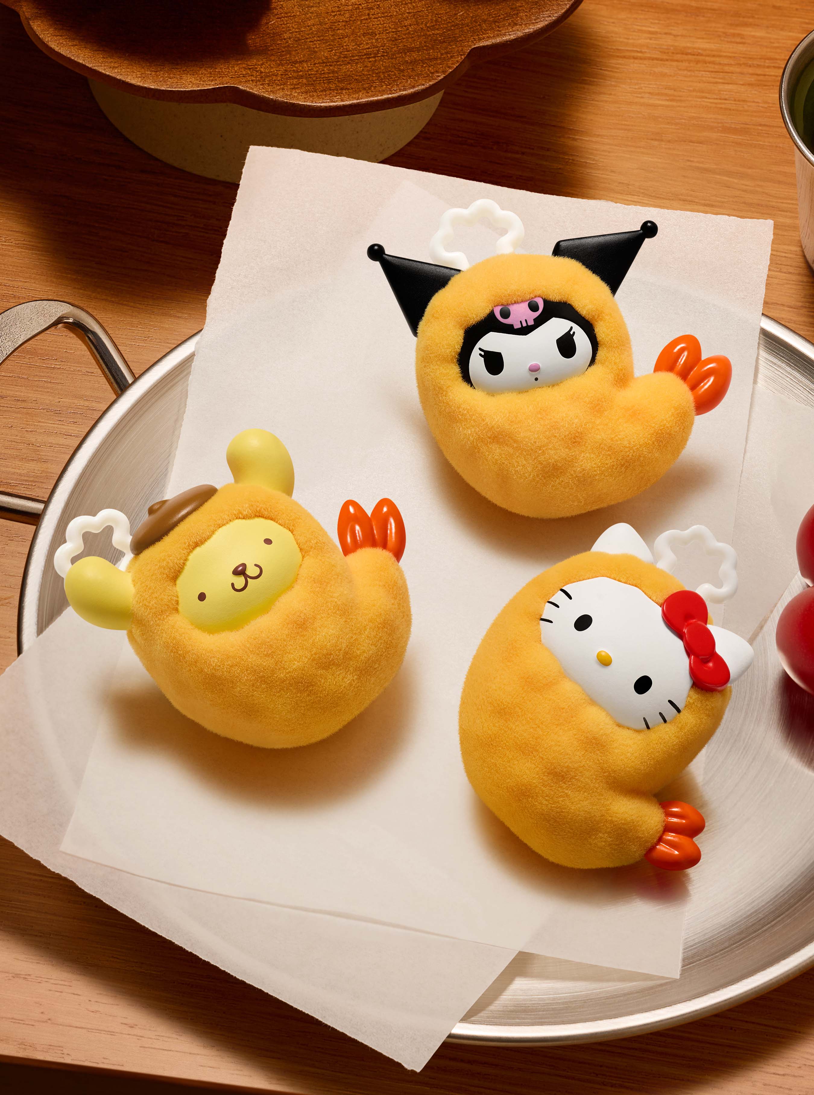POP BEAN Sanrio characters Fried Shrimp Series