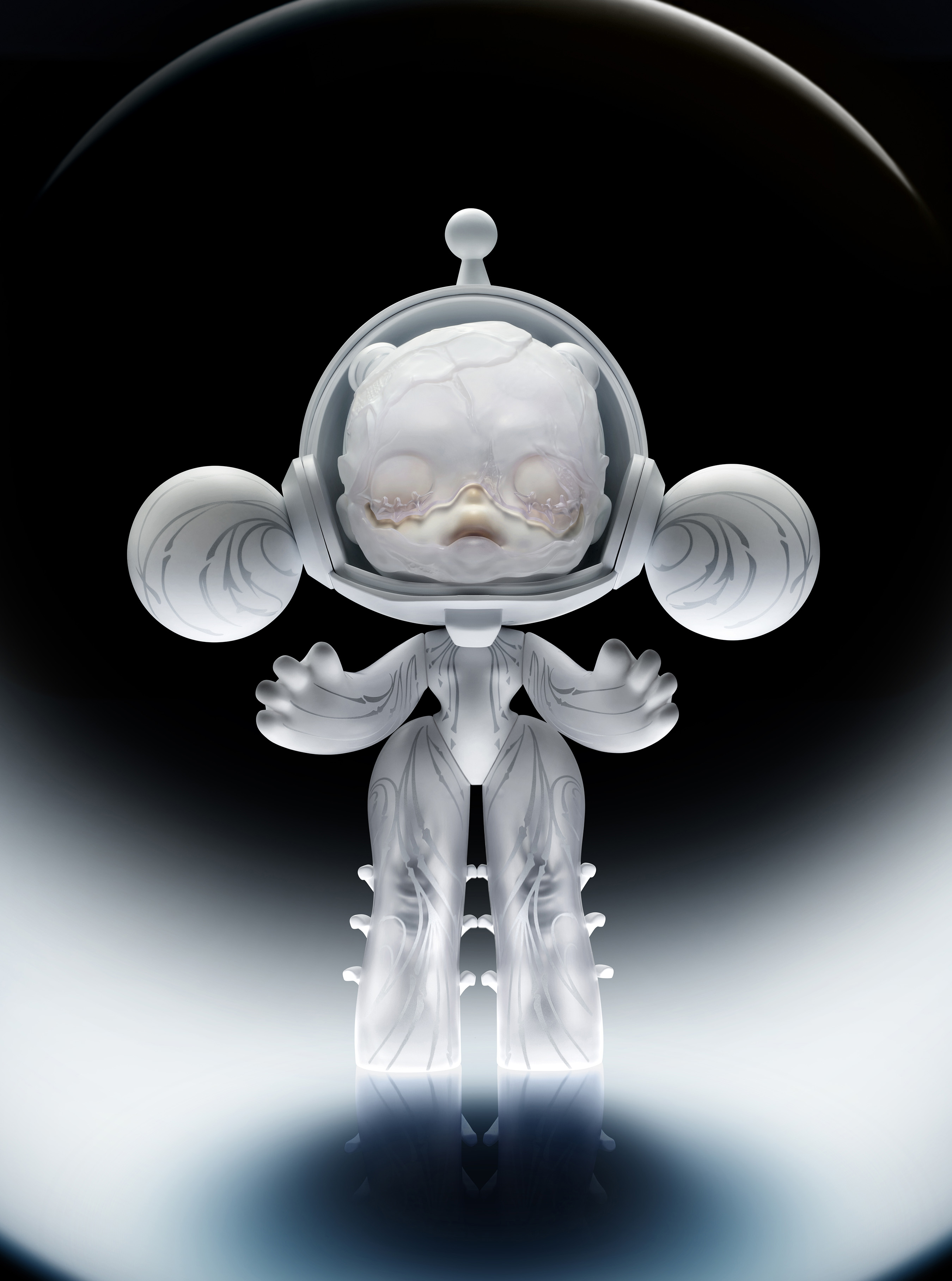 MEGA α SKULLPANDA 400% Robert Wun-Vestige d’astre
