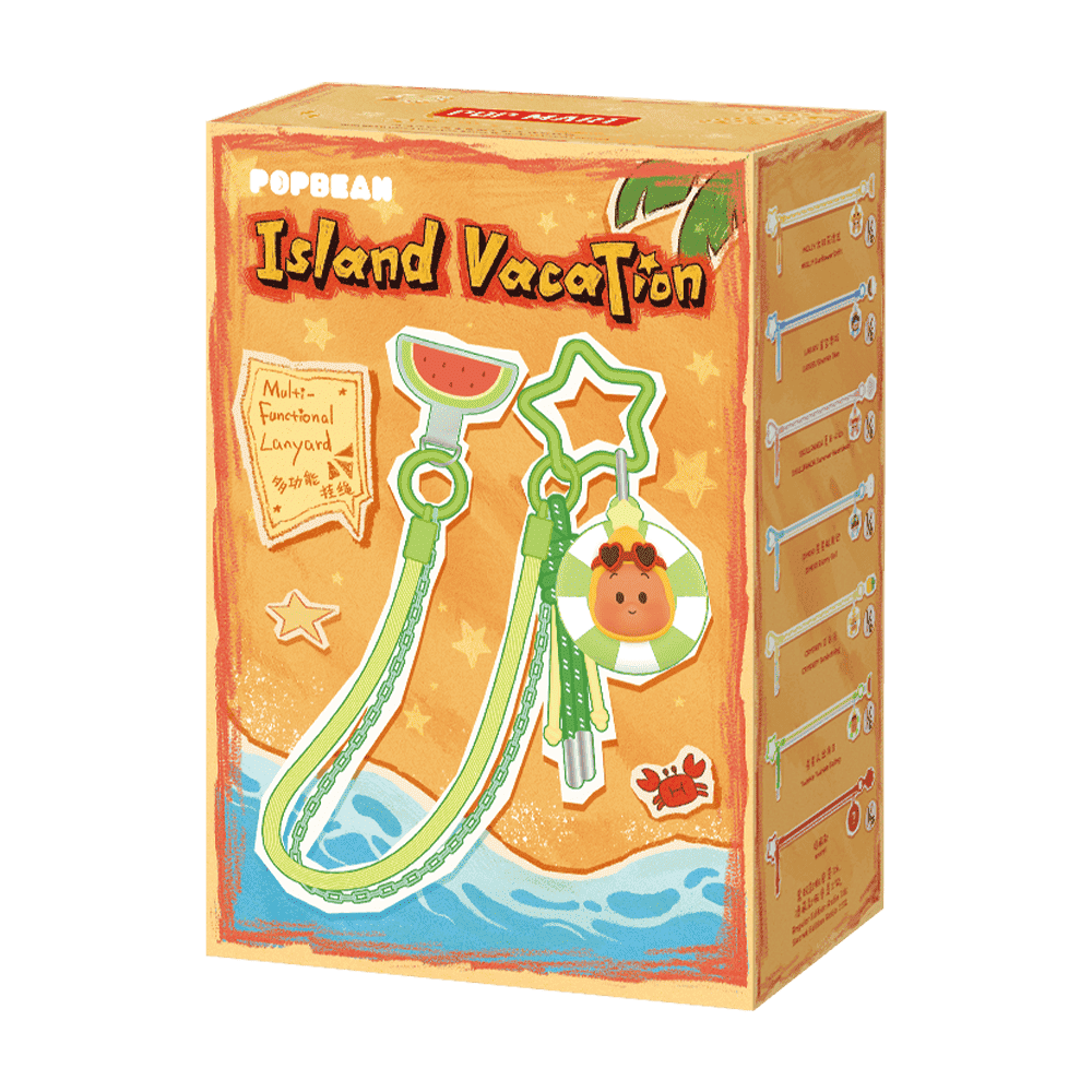 POP BEAN Island Vacation シリーズ マルチランヤード