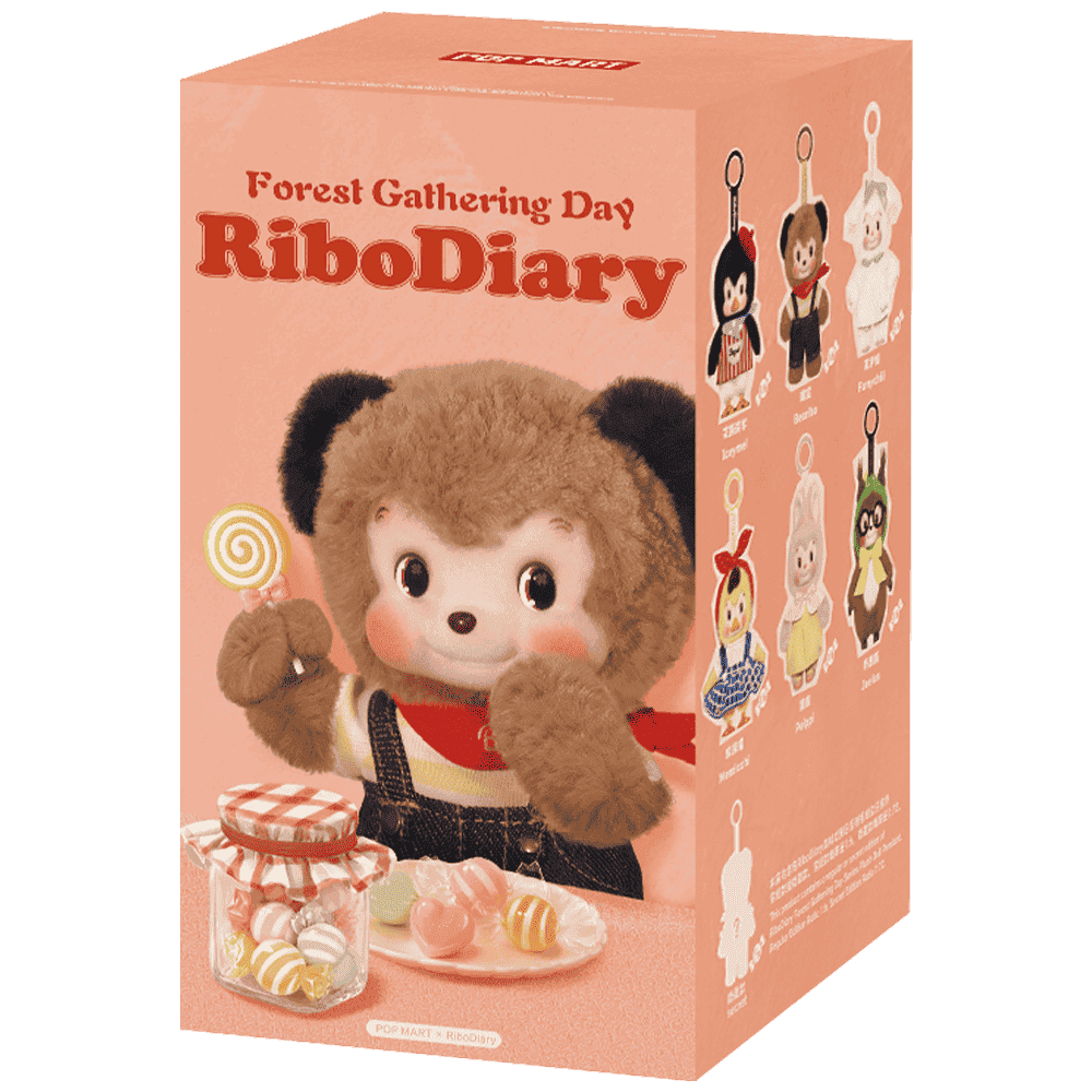 RiboDiary Forest Gathering Day Series Plush Doll Pendant