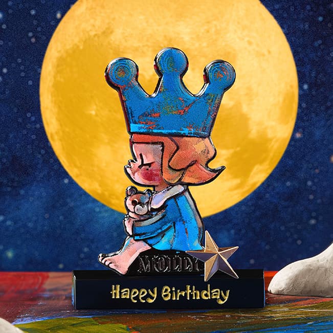 MOLLY 誕生月限定バッジ | ポップマート