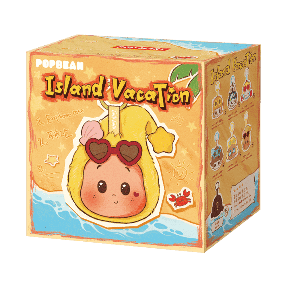 POP BEAN Island Vacation Series Earphone Case