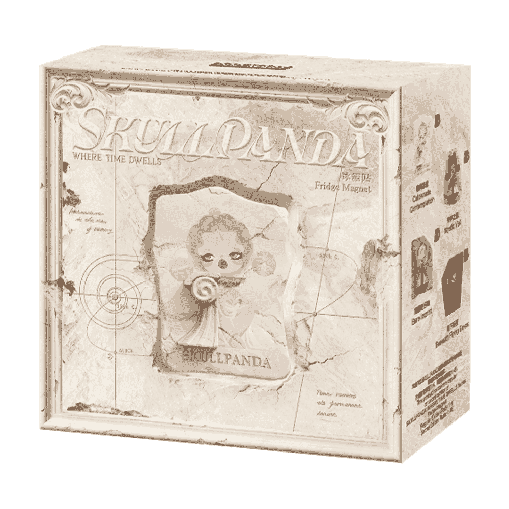 SKULLPANDA WHERE TIME DWELLS Series Fridge Magnet