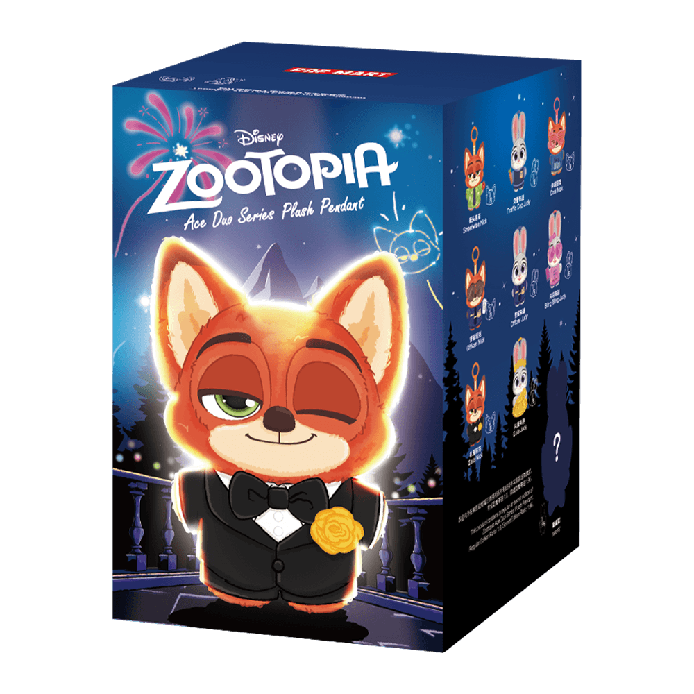 Zootopia Ace Duo シリーズ ぬいぐるみキーホルダー