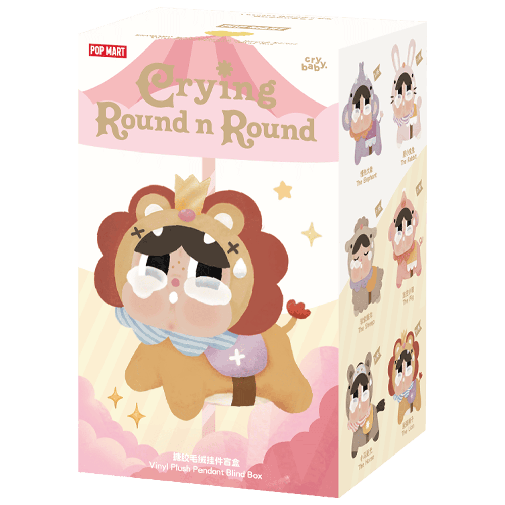 CRYBABY Crying Round n Round Series -Vinyl Plush Pendant Blind Box