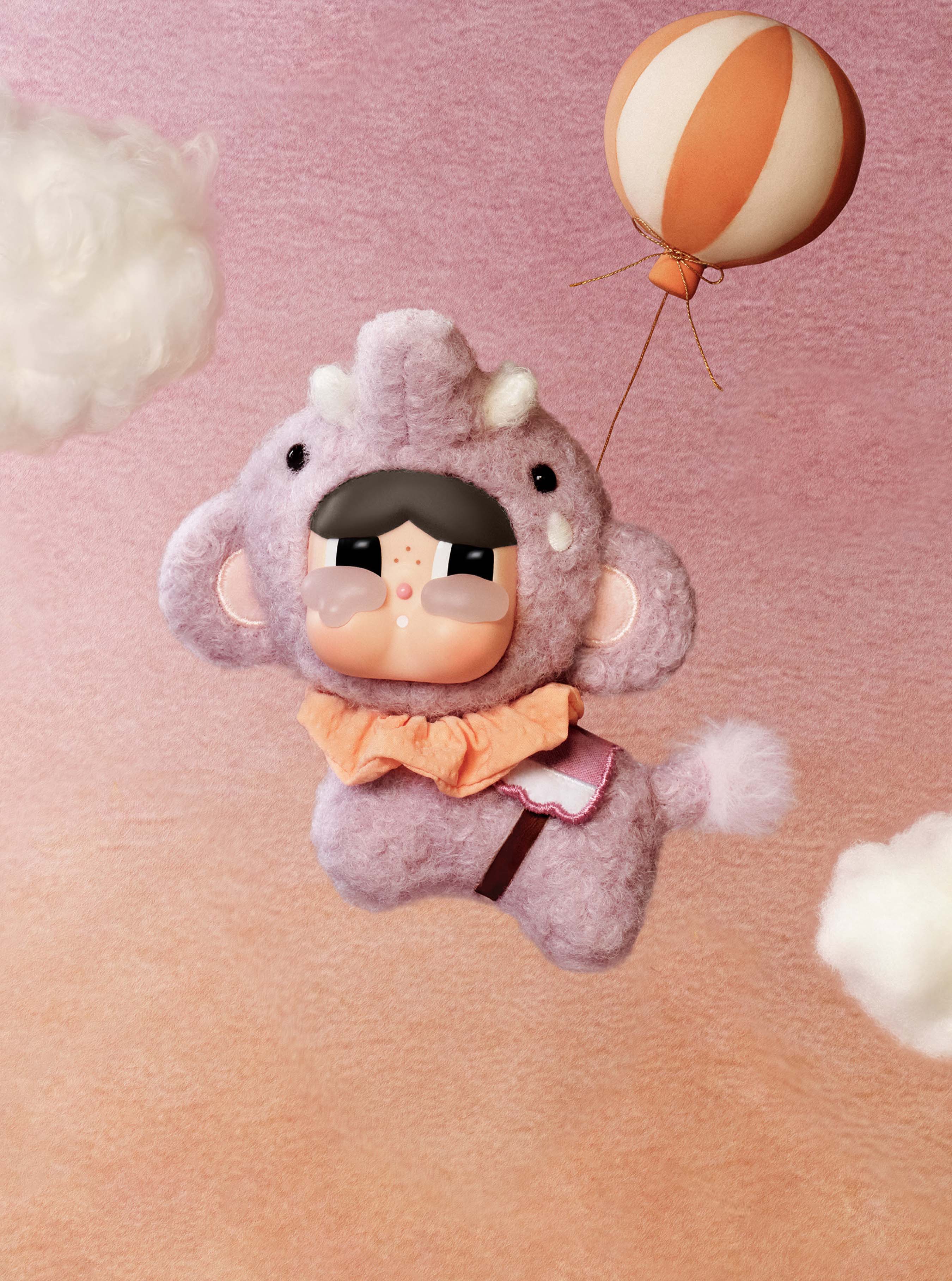 CRYBABY Crying Round n Round Series -Vinyl Plush Pendant Blind Box