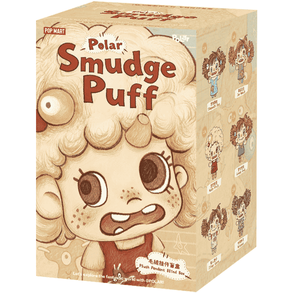 POLAR Smudge Puff Series-Plush Pendant Blind Box